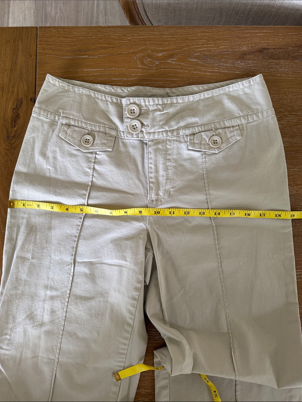Style & Co. Light Tan Wide Leg Pants 8P - Picture 9 of 9